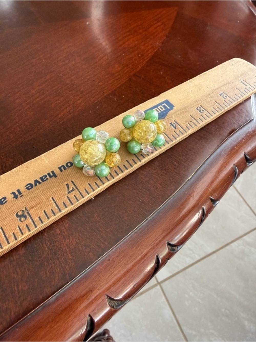 Vintage Japan CliPon Earrings